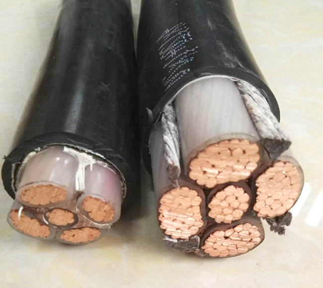 冠纜國(guó)標(biāo)電纜，廣東國(guó)標(biāo)電纜（YJV 4+1）